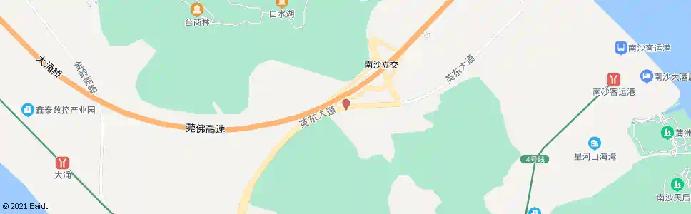 广州东井村_公交站地图_广州公交_妙搜公交查询2025