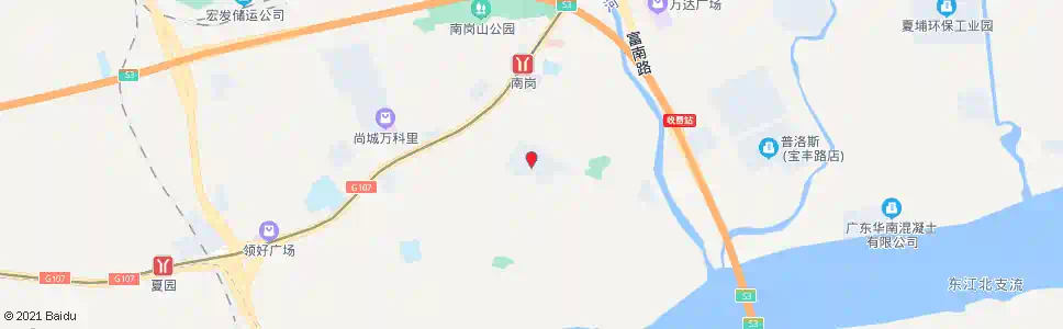 广州荔枝园西_公交站地图_广州公交_妙搜公交查询2025