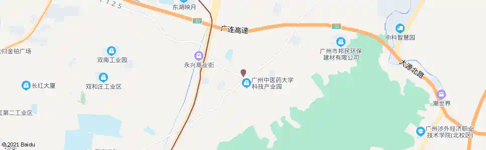 广州永兴村(福和)_公交站地图_广州公交_妙搜公交查询2025