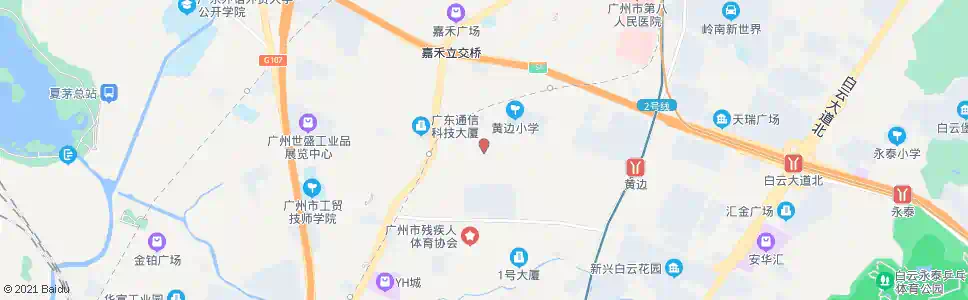 广州乐得花园_公交站地图_广州公交_妙搜公交查询2025