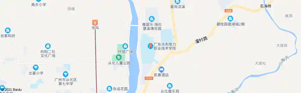 广州水利学院总站_公交站地图_广州公交_妙搜公交查询2025