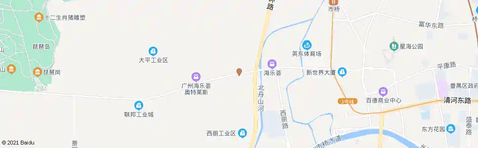 广州沙头新村_公交站地图_广州公交_妙搜公交查询2025