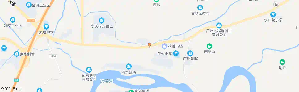 广州华侨农场_公交站地图_广州公交_妙搜公交查询2025