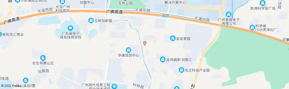 广州科学城南部公交总站_公交站地图_广州公交_妙搜公交查询2025