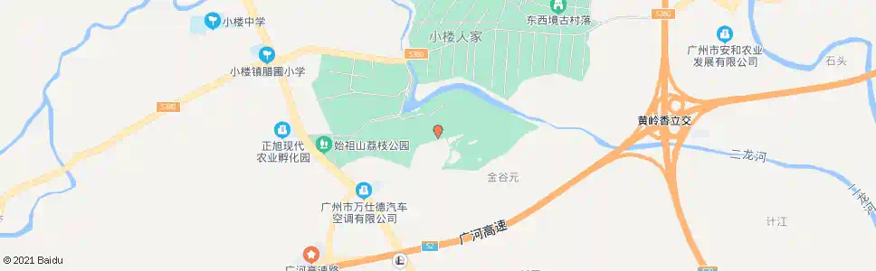 广州小楼人家_公交站地图_广州公交_妙搜公交查询2025