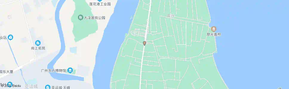 广州海心村_公交站地图_广州公交_妙搜公交查询2025