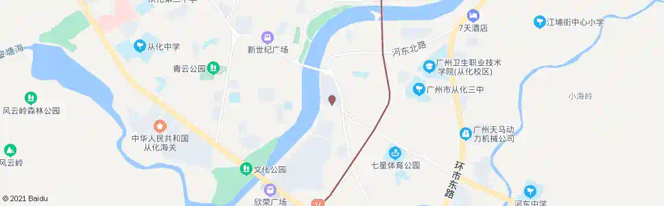 广州七星西路_公交站地图_广州公交_妙搜公交查询2025