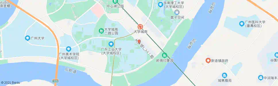 广州广工一路_公交站地图_广州公交_妙搜公交查询2025
