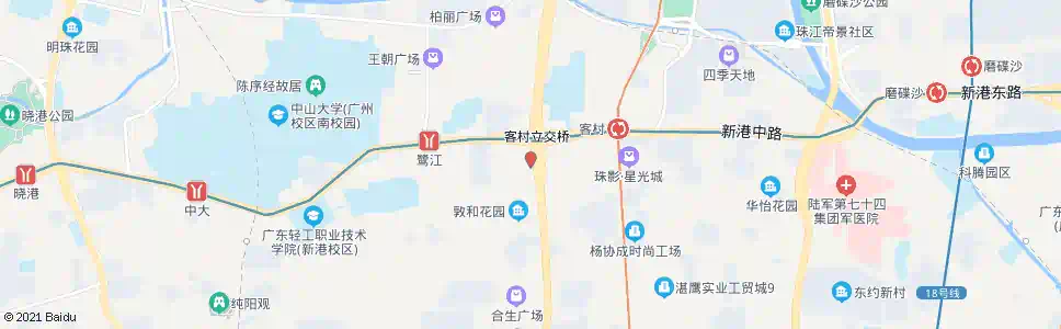 广州劳村牌坊_公交站地图_广州公交_妙搜公交查询2025