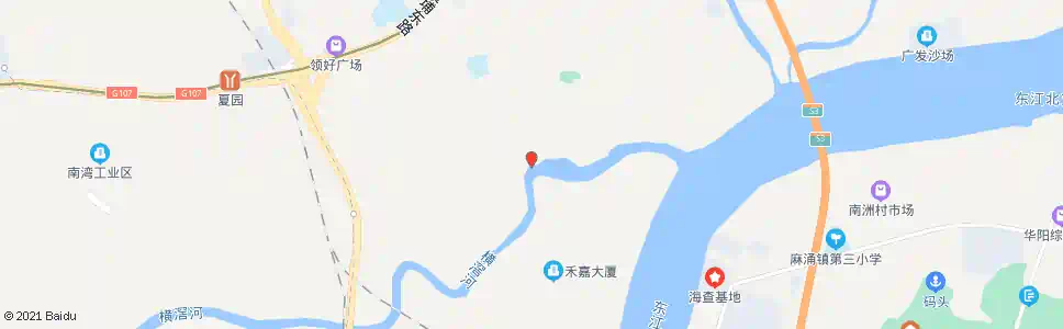 广州新南大街口_公交站地图_广州公交_妙搜公交查询2025