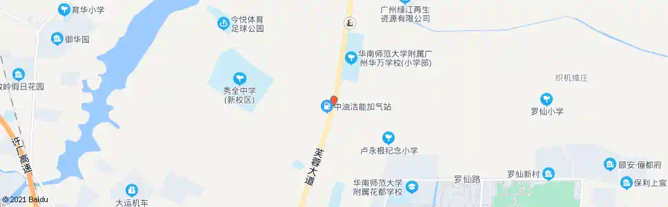 广州南昌里_公交站地图_广州公交_妙搜公交查询2025