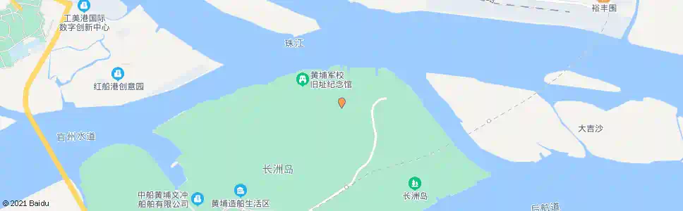 广州黄埔军校总站_公交站地图_广州公交_妙搜公交查询2025