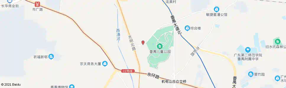 广州东沙村_公交站地图_广州公交_妙搜公交查询2025