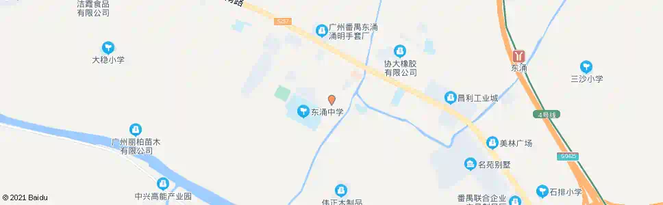 广州东涌湖公交总站_公交站地图_广州公交_妙搜公交查询2025