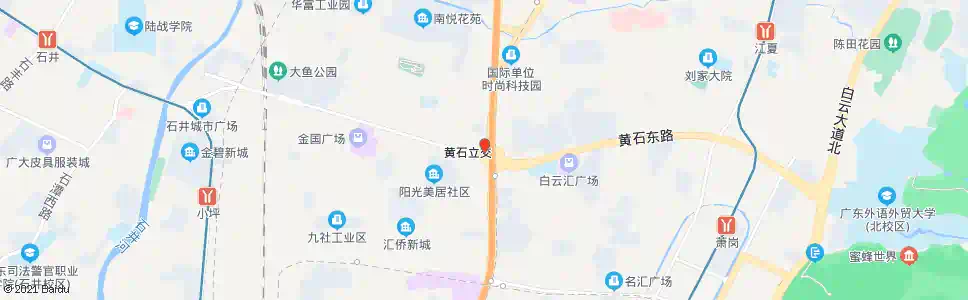 广州黄石路总站_公交站地图_广州公交_妙搜公交查询2025