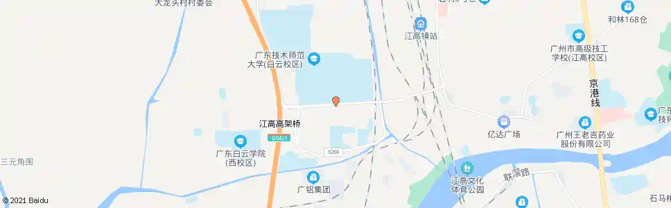 广州环镇西路_公交站地图_广州公交_妙搜公交查询2025
