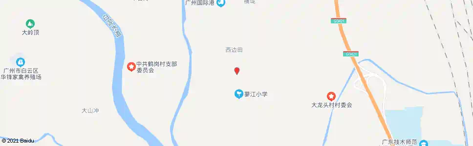 广州蓼江上梁_公交站地图_广州公交_妙搜公交查询2025