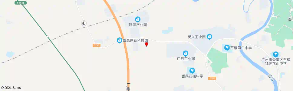 广州应塘坊_公交站地图_广州公交_妙搜公交查询2025