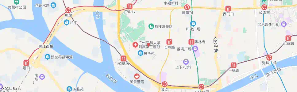 广州多宝路口_公交站地图_广州公交_妙搜公交查询2025