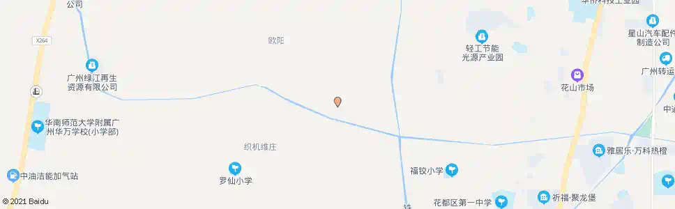 广州欧岗村_公交站地图_广州公交_妙搜公交查询2025