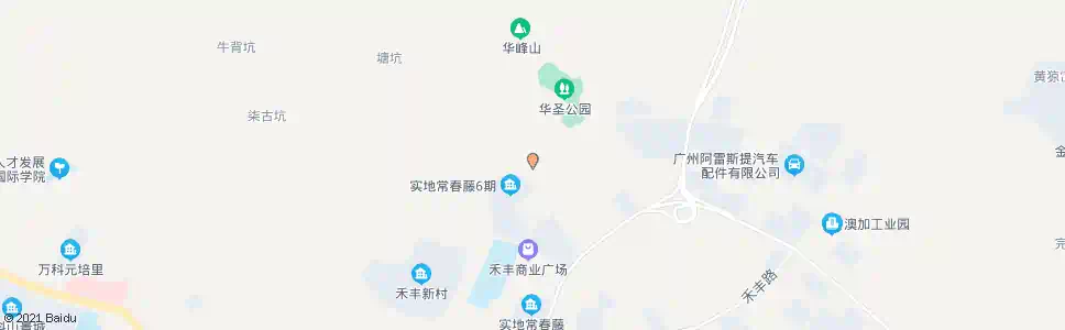 广州华峰路口_公交站地图_广州公交_妙搜公交查询2025