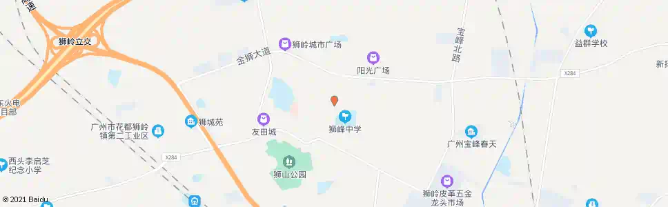 广州巫屋村_公交站地图_广州公交_妙搜公交查询2025