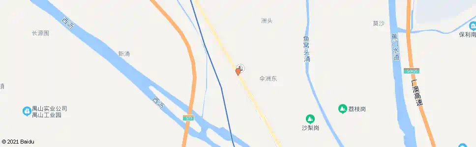 广州细沥沙栏_公交站地图_广州公交_妙搜公交查询2025