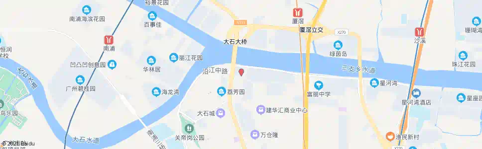 广州百乐门食街_公交站地图_广州公交_妙搜公交查询2025