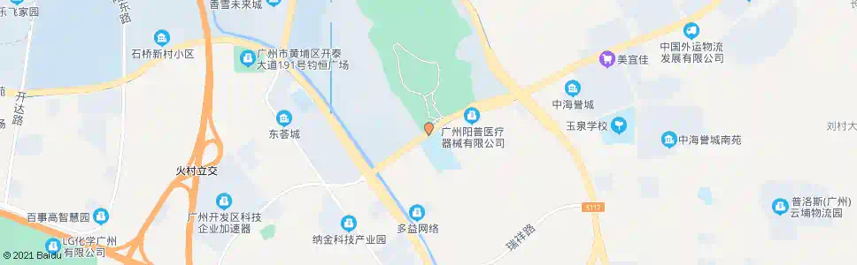 广州生物研究院_公交站地图_广州公交_妙搜公交查询2025