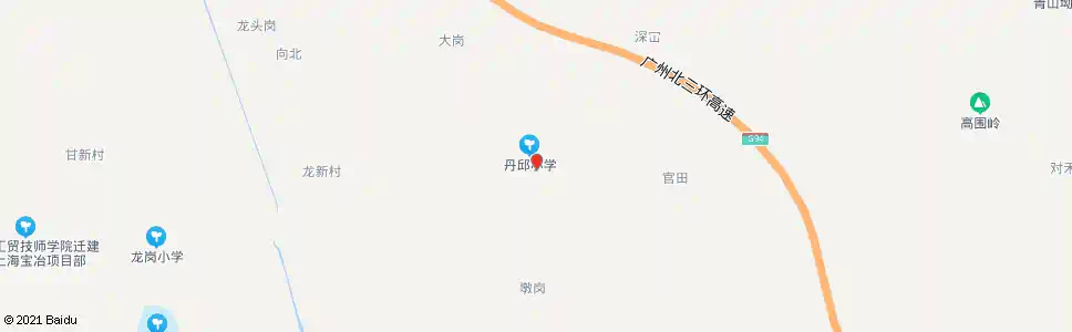 广州丹邱村_公交站地图_广州公交_妙搜公交查询2025