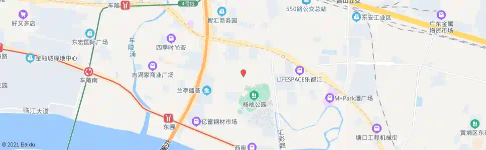 广州桃园_公交站地图_广州公交_妙搜公交查询2025