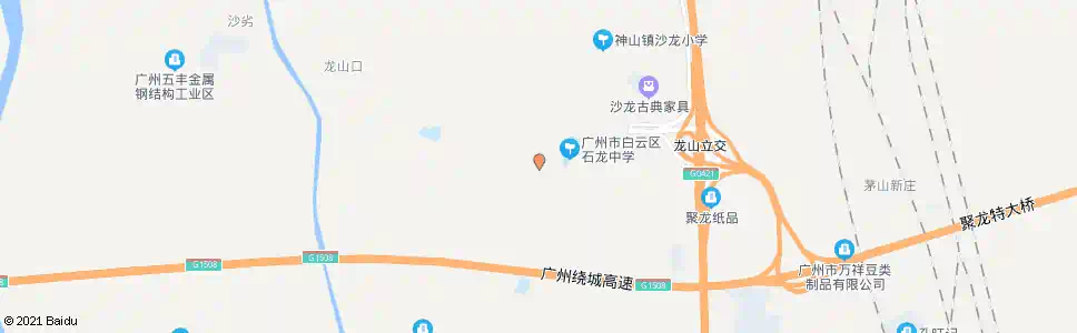 广州石龙总站_公交站地图_广州公交_妙搜公交查询2025