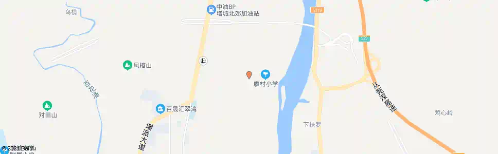 广州廖村_公交站地图_广州公交_妙搜公交查询2025