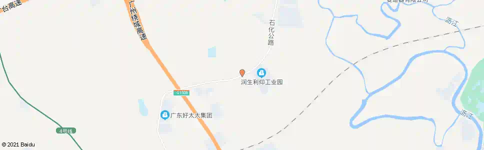 广州潭山村_公交站地图_广州公交_妙搜公交查询2025