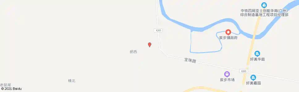 广州朗头村_公交站地图_广州公交_妙搜公交查询2025