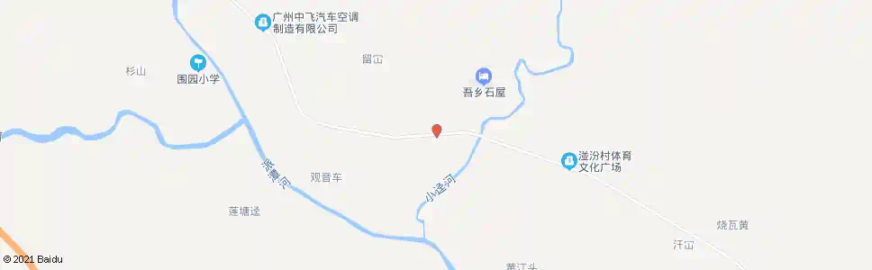 广州邓村_公交站地图_广州公交_妙搜公交查询2025