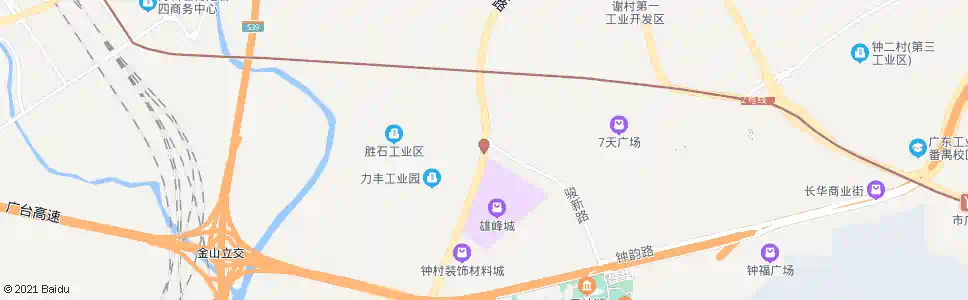广州锦绣趣园(105国道)_公交站地图_广州公交_妙搜公交查询2025