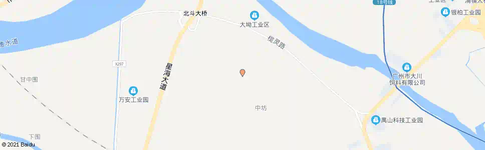 广州大坳村委_公交站地图_广州公交_妙搜公交查询2025