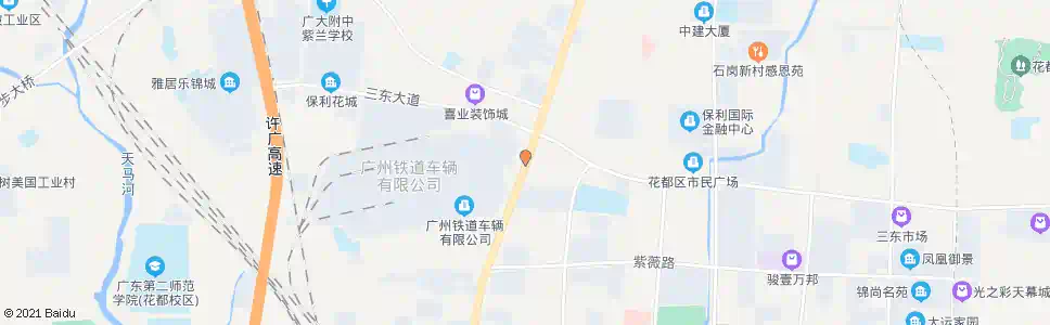 广州车辆厂技校_公交站地图_广州公交_妙搜公交查询2025