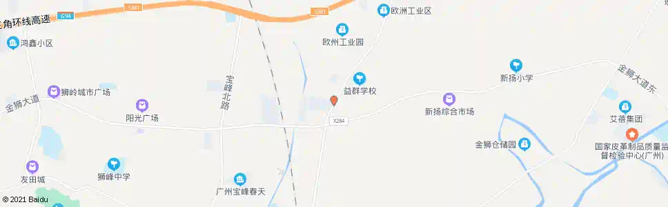 广州合境村_公交站地图_广州公交_妙搜公交查询2025