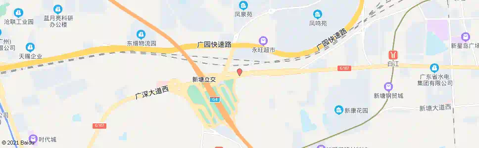 广州凤凰城路口_公交站地图_广州公交_妙搜公交查询2025