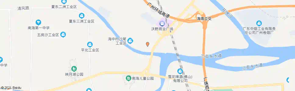 广州海中高得_公交站地图_广州公交_妙搜公交查询2025