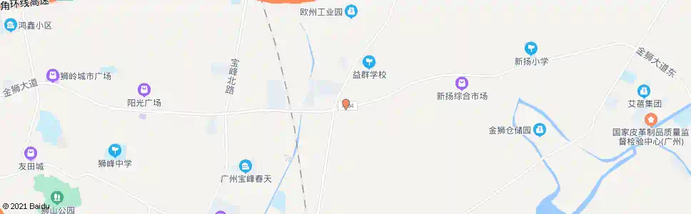 广州益群_公交站地图_广州公交_妙搜公交查询2025