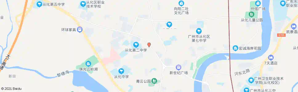 广州城西市场_公交站地图_广州公交_妙搜公交查询2025