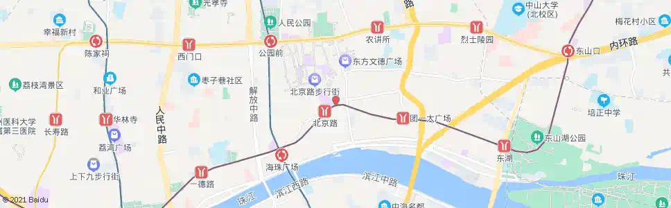 广州万福西_公交站地图_广州公交_妙搜公交查询2025