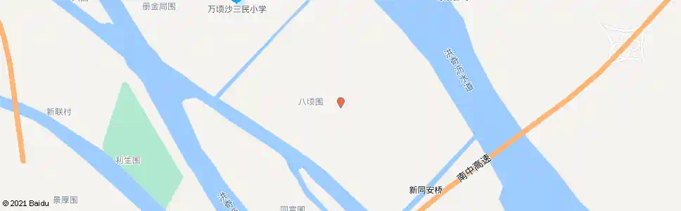 广州民立村_公交站地图_广州公交_妙搜公交查询2025