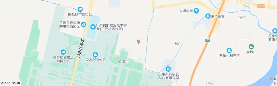 广州山下街_公交站地图_广州公交_妙搜公交查询2025