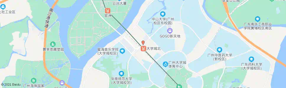 广州综合商业北区_公交站地图_广州公交_妙搜公交查询2025