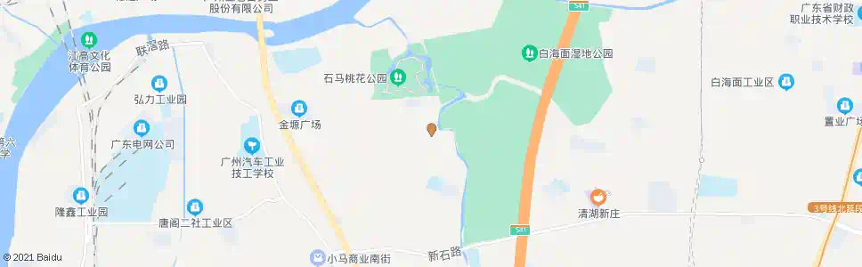 广州桃源北东街_公交站地图_广州公交_妙搜公交查询2025