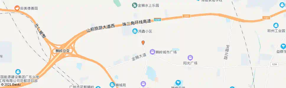广州振兴小学_公交站地图_广州公交_妙搜公交查询2025